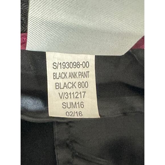 Banana Republic Pants Women 4 Black Ankle Straight Dressy Minimalist Office Work - Picture 5 of 8